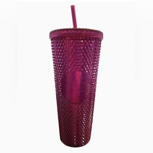 Starbucks Berry Bling Diamond Studded Tumbler 24oz